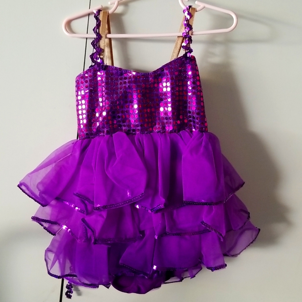 Girls size 6 sequin dress